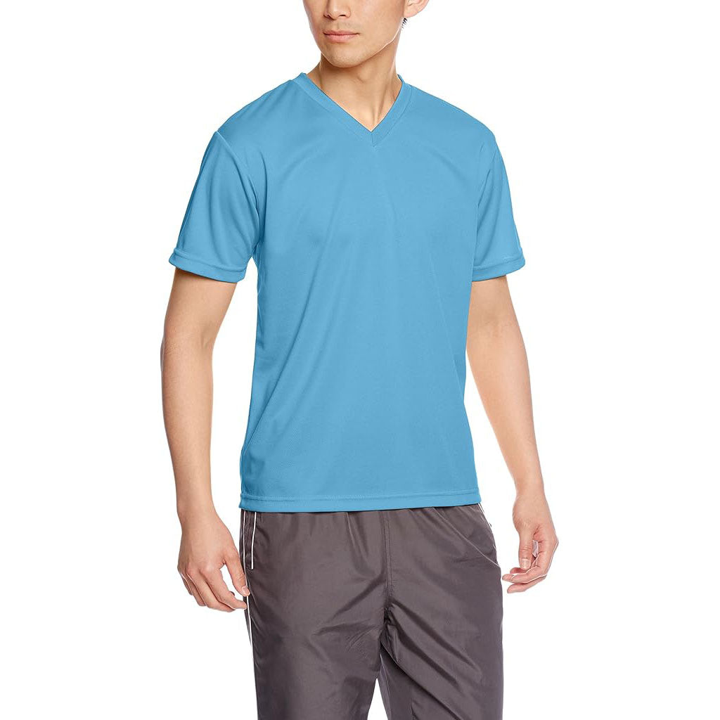 Kurzärmeliges, 125 g/m² schweres Dry-T-Shirt mit V-Ausschnitt, Artikelnummer 00337-AVT, Unisex, Erwachsene